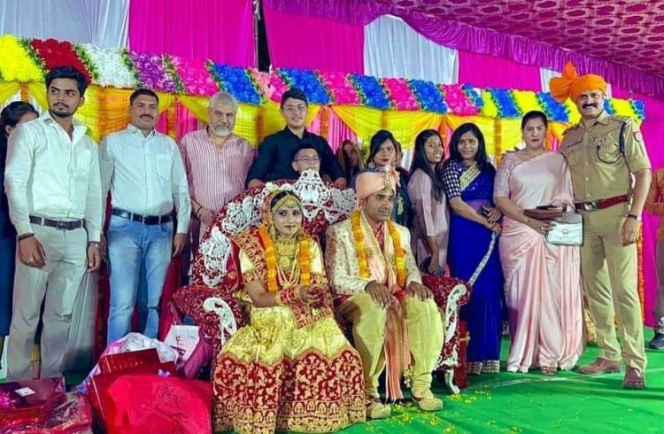 DSP अनिरुद्ध सिंह ने कर दिया कमाल अशक्त युवती की शादी भाई बनकर की