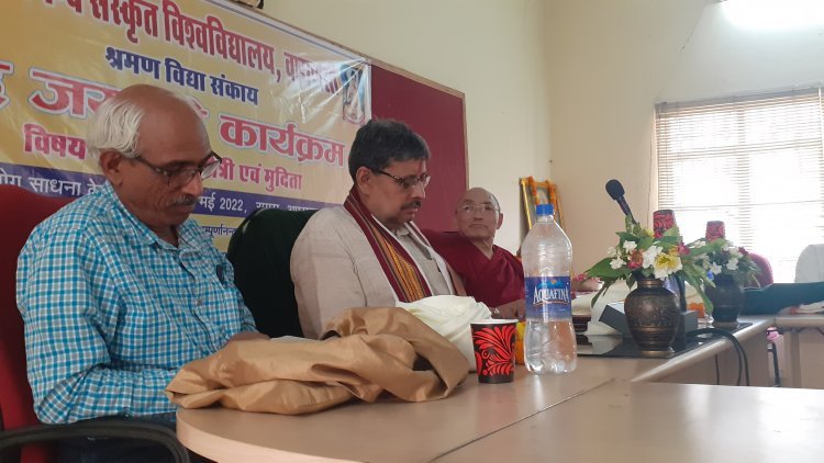 बुद्ध- दर्शन में चार ब्रम्ह विहारों की कल्पना की गई है-कुलपति प्रो सामतेन