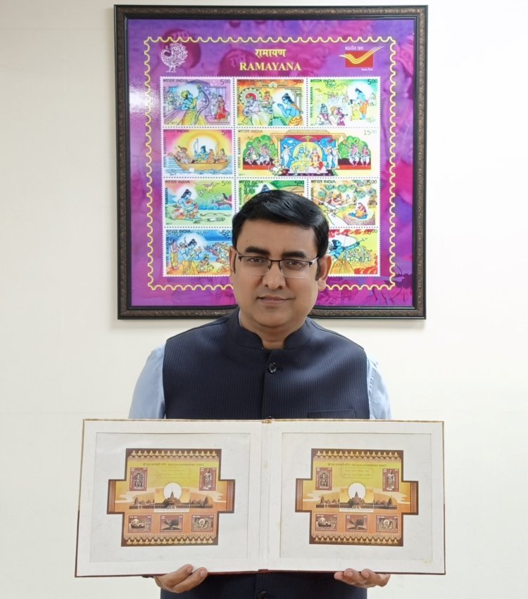 डाक टिकटों पर भी छाया रामराज : 'श्रीराम जन्मभूमि मंदिर' से लेकर रामायण के विभिन्न प्रसंगों पर जारी हुए हैं डाक टिकट