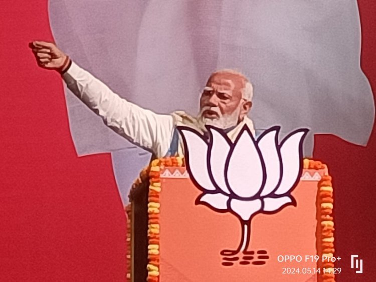 प्रधानमंत्री नरेन्द्र मोदी कार्यकर्ताओ को दिया जीत का महामंत्र