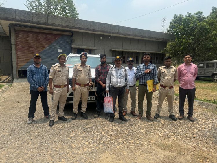 40 लाख हीरोइन के साथ केंद्रीय नारकोटिक्स ब्यूरो ने पकड़ा एक हीरोइन तस्कर को