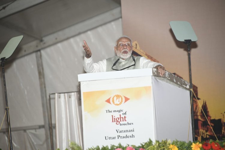 बाबा विश्वनाथ की कृपा से पूरा हो रहा स्वस्थ और समर्थ भारत का मिशन : नरेन्द्र मोदी