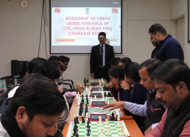 निर्णय क्षमता का विकास करती है शतरंज: कर्नल विनोद