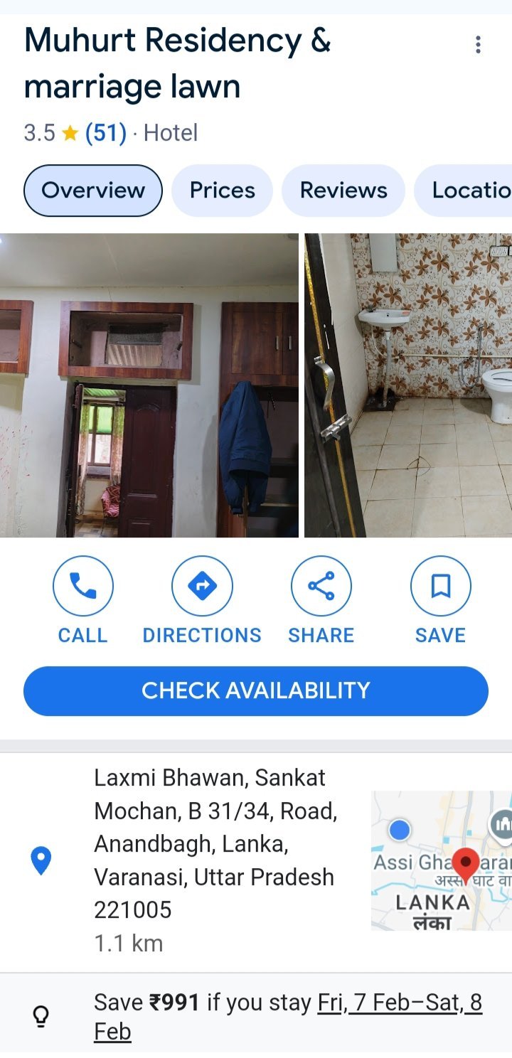 शहर में सरायएक्ट में रजिस्ट्रेशन कराये बिना संचालित है आधादर्जन से ज्यादा कमरो का होटल